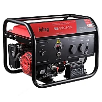 Бензиновый генератор FUBAG BS 3300 A ES в тихом зимнем кожухе 1200 RAL 7024