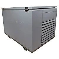 Бензиновый генератор FUBAG BS 3300 A ES в тихом зимнем кожухе 1200 RAL 7024