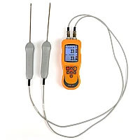 Термометр контактный цифровой двухканальный ТК-5.27