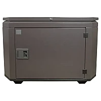 Бензиновый генератор FUBAG BS 5500 A ES в тихом зимнем кожухе 1200 RAL 8019